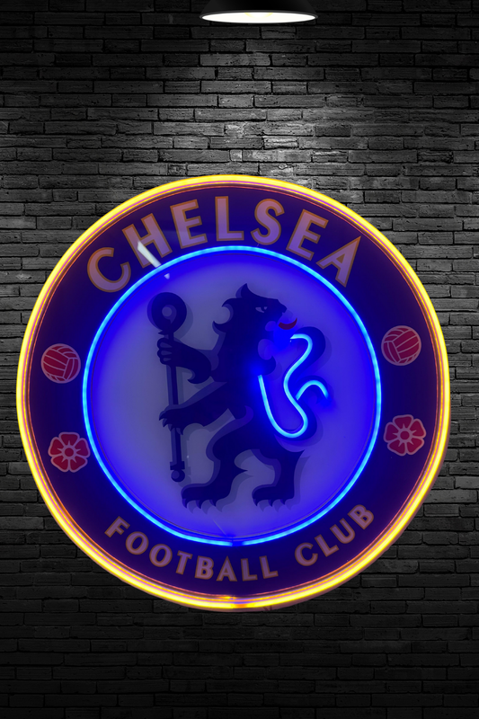 Chelsea Neon Logo Işık | LED Dekoratif Duvar Aydınlatma