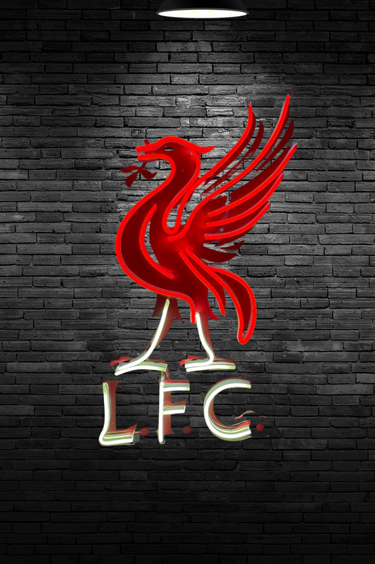 Liverpool Neon Logo Işık | LED Dekoratif Duvar Aydınlatma